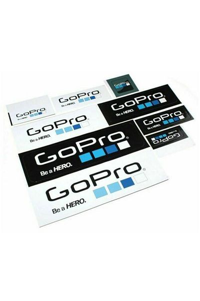 Knmaster Gopro Label / Sticker Set 9 Pieces