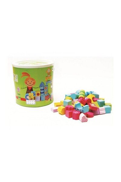 Bigpoint Hongji Wood Pattern Blocks 60 Pieces