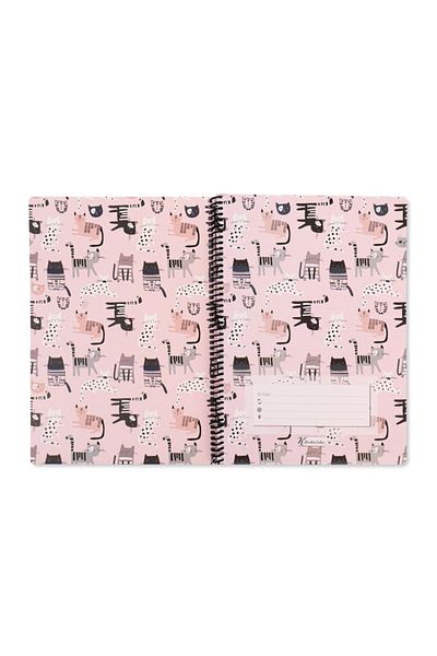 KESKİN COLOR Caiet A4 în carouri Animal Friends - Pisici