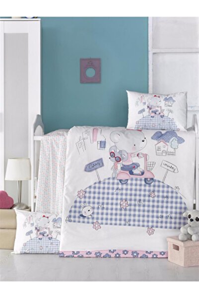 Komfort Home Bebek Uyku Seti %100 Pamuk (Yorgan ve +2 Yastıklı)