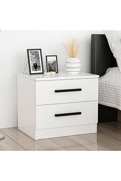 Minar Kale Komodin - Beyaz