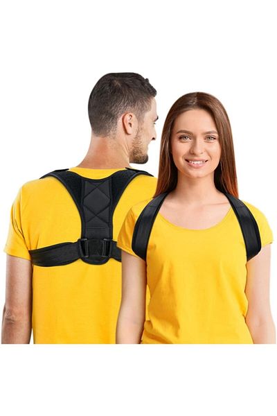 Ankaflex Unisex Μαύρος κορσές όρθιας στάσης
