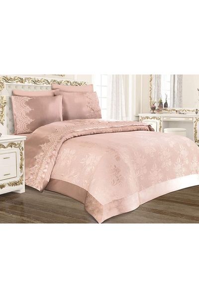 bursa çeyiz Sultan French Lace Single Pique Set