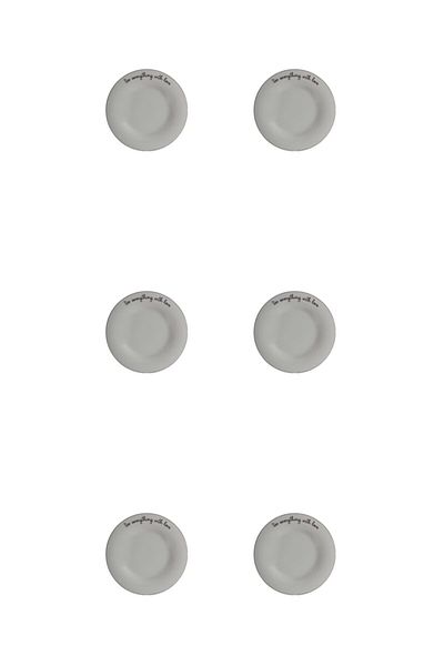 Porland Hope Flat Plate 27cm Set of 6
