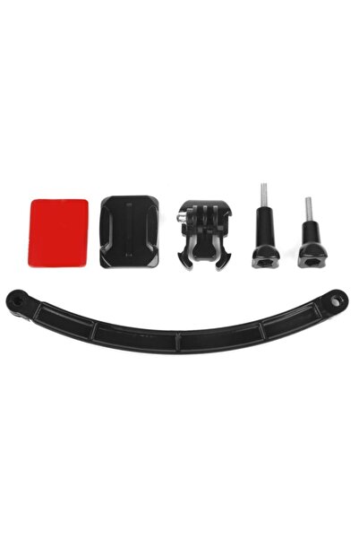 Knmaster Tüm Aksiyon Kameralara Uyumlu Kask Uzatma Seti + 2 Adet Vida