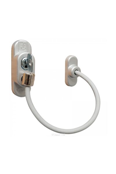 AGUBUGU BABY Pimapen Kapı, Pencere Çocuk Emniyet Kilidi - Halatlı - Beyaz