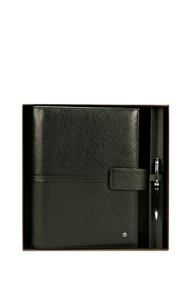 Scrikss DR 2200-1 Toscana Siyah A5 Ajanda Kutulu