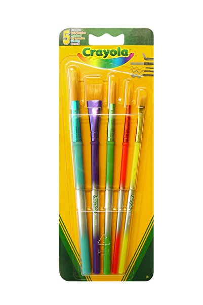 Crayola 5 pensule de pictură