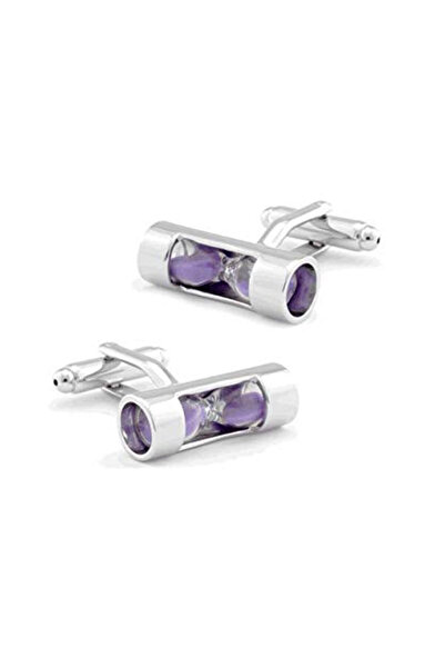 Omark Cotton Erkek Mor Kum Saati Kol Düğmesi Glpqtxz6