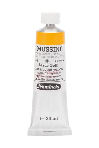 Schmincke Mussini Oil Paint 35ml.Series 3 N:238 Translucent Yellow