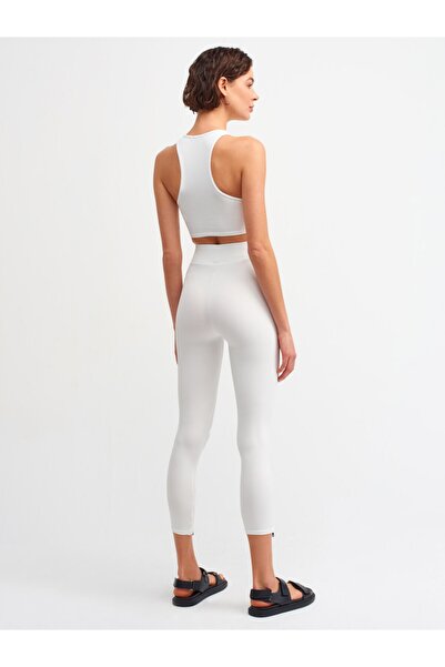 Dilvin Women's Zipper Detailed Tights