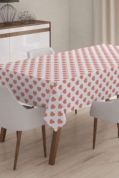 Realhomes Față de masă imprimată digital 3D cu design personalizat - 120 x 140 cm