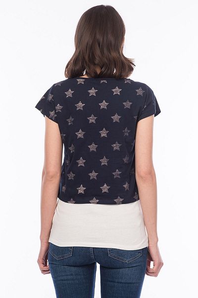 Koton Tricou damă bleumarin 5YAL11282OK