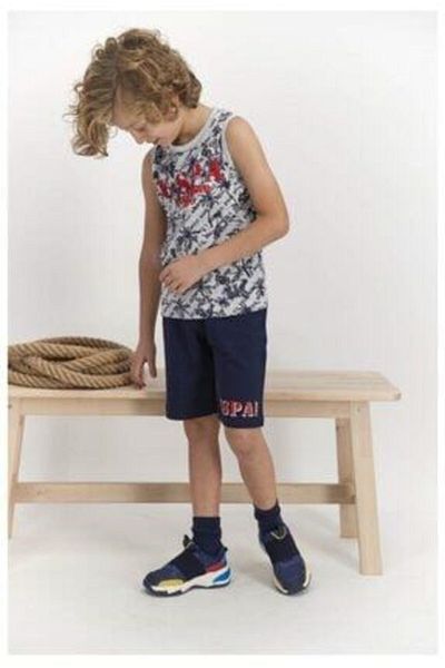 U.S. Polo Assn. Boy's Snow Melange Suit