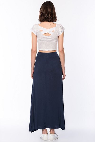 Koton Fustă de damă bleumarin 5YAL71326OK