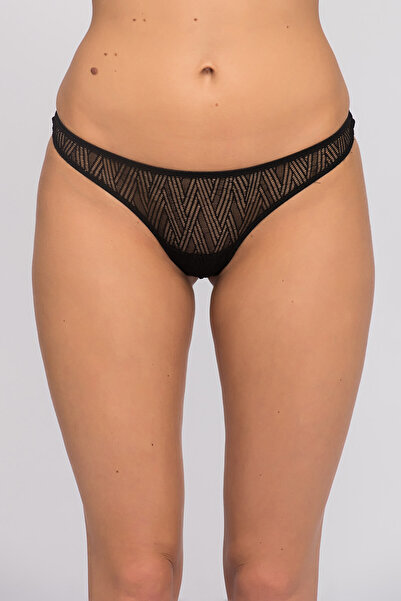 Yamamay Kadın Siyah G-String IPED101021