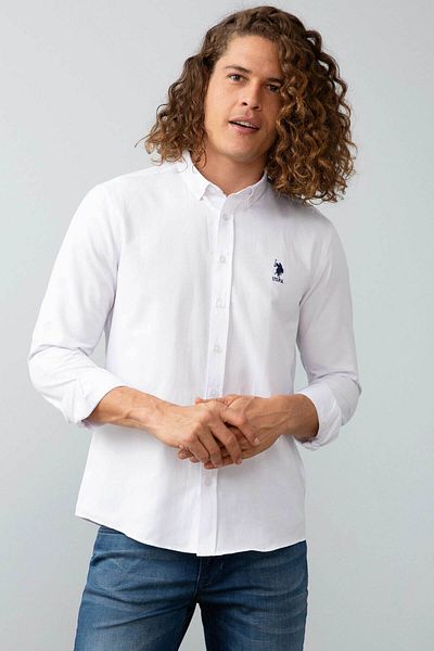 U.S. Polo Assn. Ανδρικό πουκάμισο G081GL004.000.775702