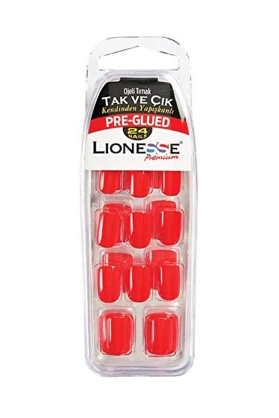 Lionesse Takma Tırnak - Tak & Çık Ojeli Tırnak 4413 8697888033491