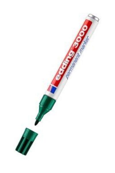 Edding 3000 Permanent Marker - Green