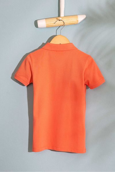 U.S. Polo Assn. Tricou roz pentru băiat