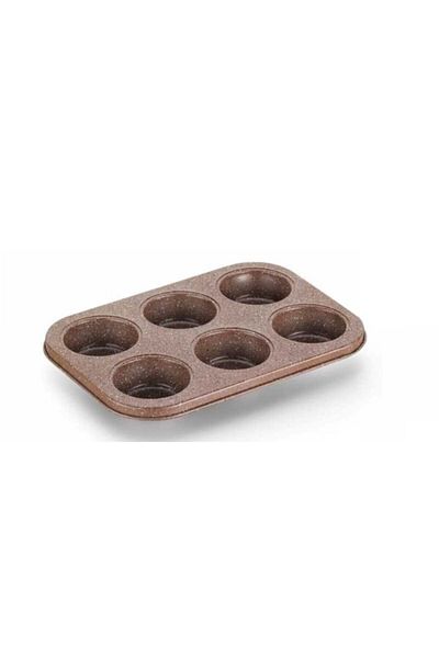 KORKMAZ Muffy 6 Piece Muffin Cake Mold A651