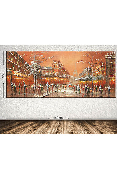 Tablo Center Dev Boyut Manzara Kanvas Tablo 60x140cm