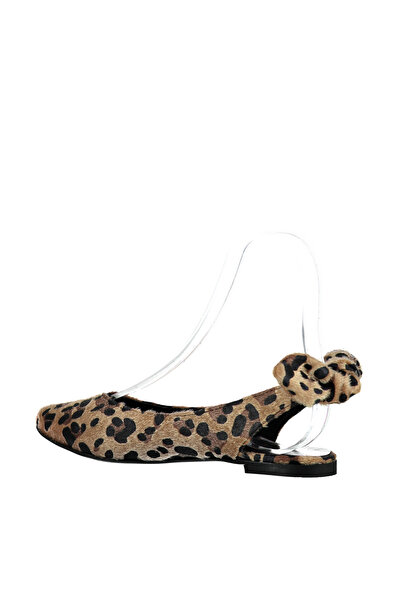 Fox Shoes Γυναικείες μπαλαρίνες Leopard D726495302