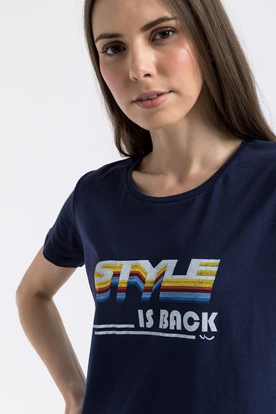 Ltb Μπλουζάκι Navy Blue - Χαλαρή εφαρμογή