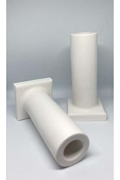 Orange Atelier El Yapımı Dekoratif Beton Şamdanlık Tütsülük Diş Fırçalık