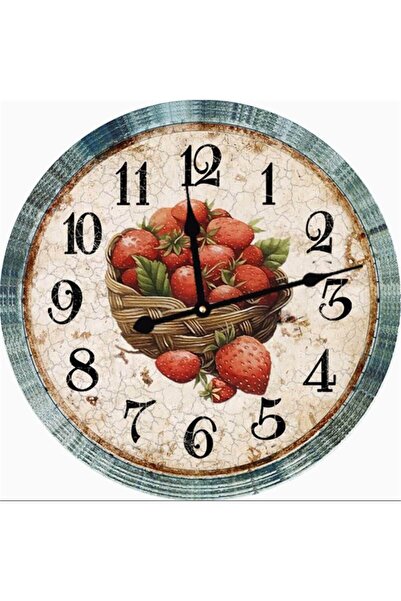 Markakanvas Yuvarlak Duvar Saati MKSaat (477)