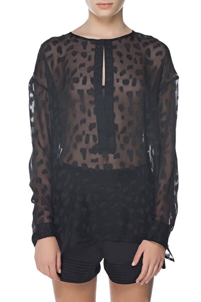 10 Crosby Derek Lam Kadın Siyah Gömlek