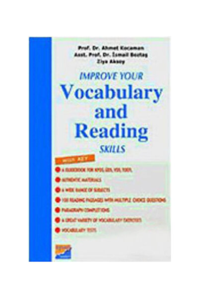 Siyasal Kitabevi Improve Your Vocabulary and Reading Skills - Ahmet Kocaman,İsmail Boztaş,Ziya Aksoy