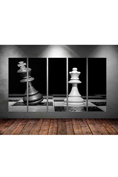 Tablo Center Dev Boyut 5 Parçalı Kanvas Tablo 150x90cm