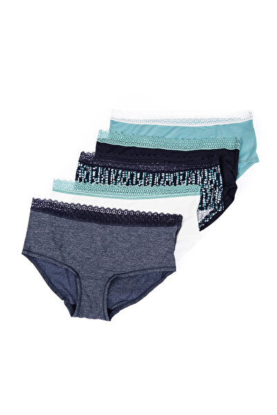 Marks & Spencer Damen-Höschen im Mix-Pack, Marineblau T61004264PF4