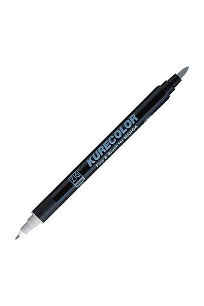 Zig Zıg Kurecolor Cartoonist Fine & Brush Marker Cnkc2200 Double Ended Manga and Graphic Marker No:821 Pale