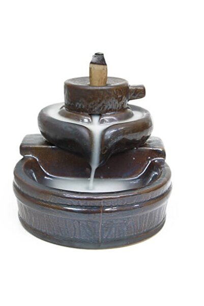 HUNATASARIM Şelale Seramik Geri Akış Tütsülük