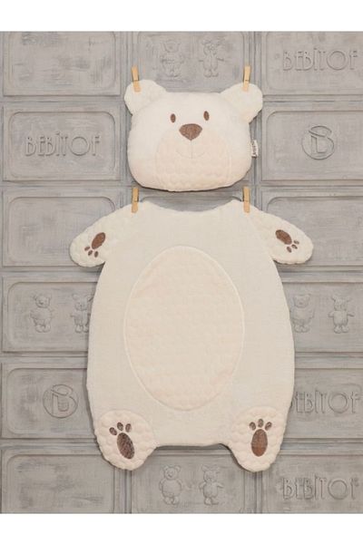 Bebitof Baby Bebitof Bear Figured Bottom Opening Cushion