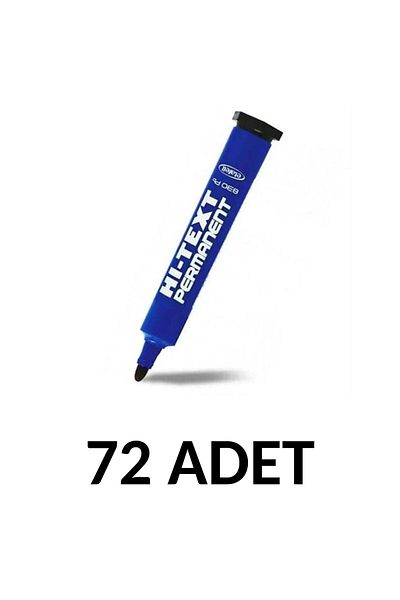 Noki Hi-text 72 Pieces 830pb Round Nib Permanent Pen Parcel Pen Blue