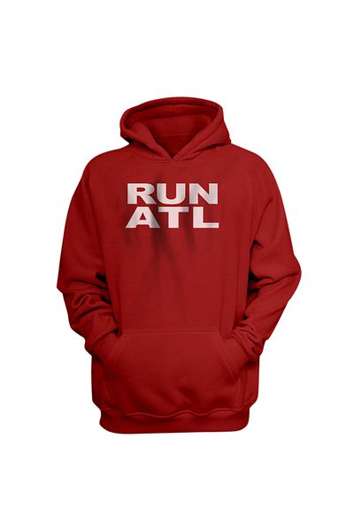 usateamfans Суичър с качулка Run Atl