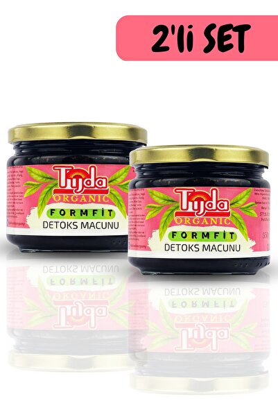 TİJDA Form Fit Bitkisel Detoks Macunu -Kilo- Ödem -Bağırsak-Doğal Destek 350 ...