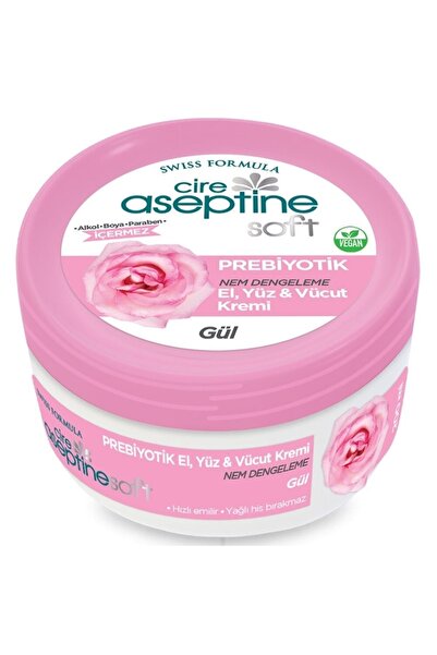 CIRE ASEPTINE Soft Gül Özlü Nem Dengeleyici Ve Besleyici Prebiyotikli Krem 20...