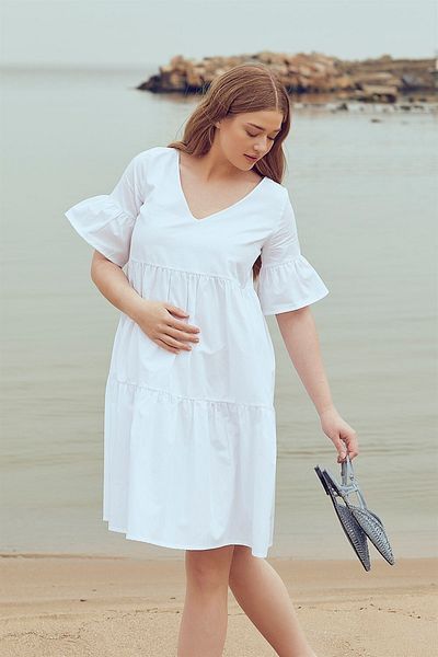 Style The Bump Rochie de maternitate Freya Poplin