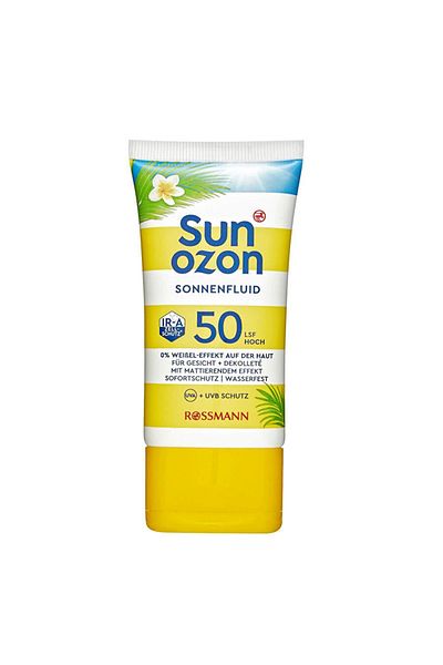 SunOzon Sunscreen SPF 50 Face And Decollete 50 Ml