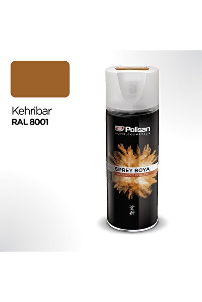 Polisan Akrilik Kehribar Sprey Boya 400 ml - Ral 8001