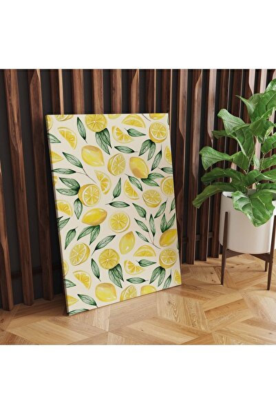 RUGSMODERN Kanvas Tablo Limon Temalı 66