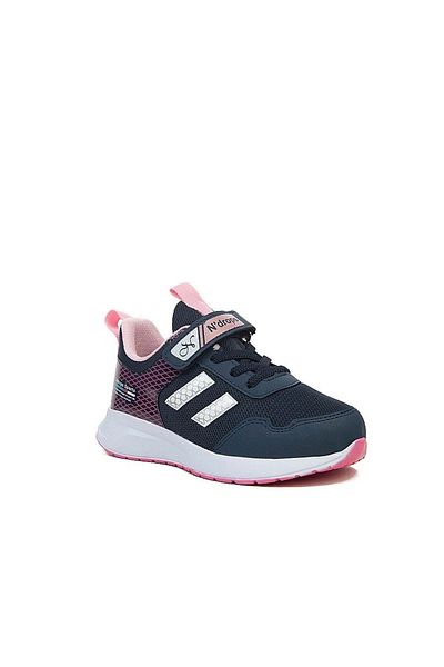 Ndrops Modahavuzu Vară, Ortopedice, Velcro, Sneaker Bleumarin-roz Pantofi sport pentru copii