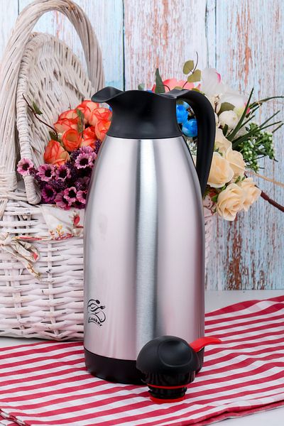 Wonder 2.5 Lt Stainless Steel Thermos - Picnic, Camping, Office Tea Coffee Blue Ckr2036