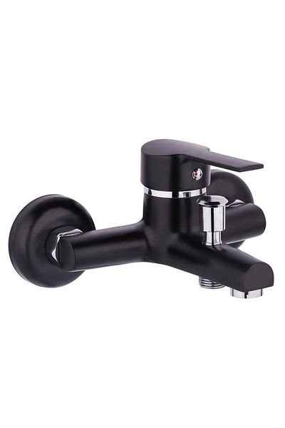 lupobianco Black Kitchen Sink Faucet Sink Fountain Bathroom Faucet Set
