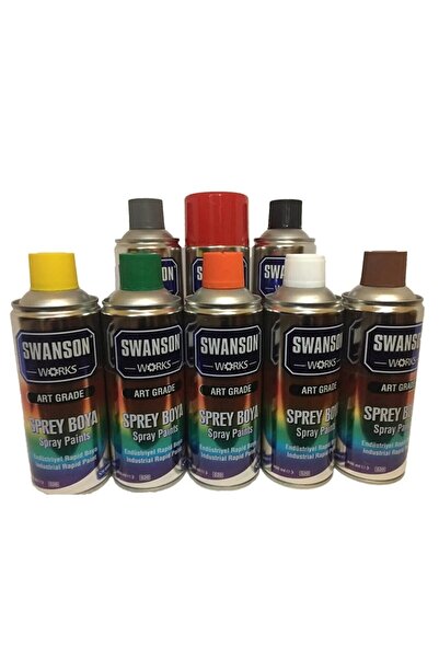 SWANSON WORKS Sprey Boya 400ml Antrasit