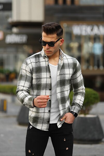 YNGMENCLASS Cămașă Slim Fit Lumberjack